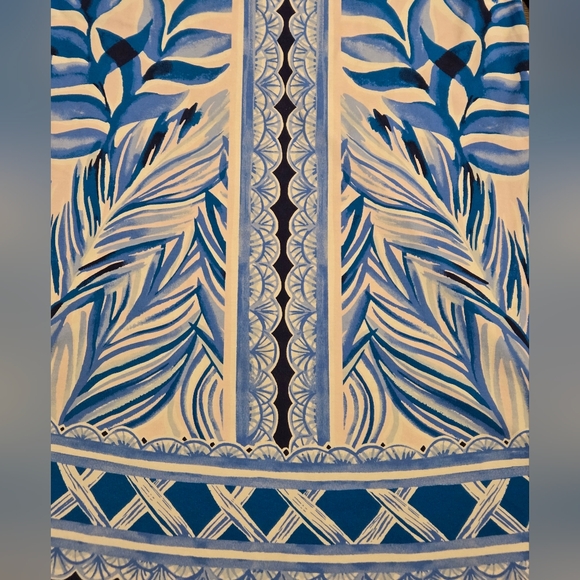 Lilly Pulitzer Ophelia Pink Tropics Heat Wave Engineered Swing Dress - Picture 4 of 6